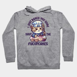 Fucupcakes  - retro illustration Hoodie